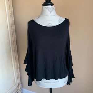 Flowy Black Top